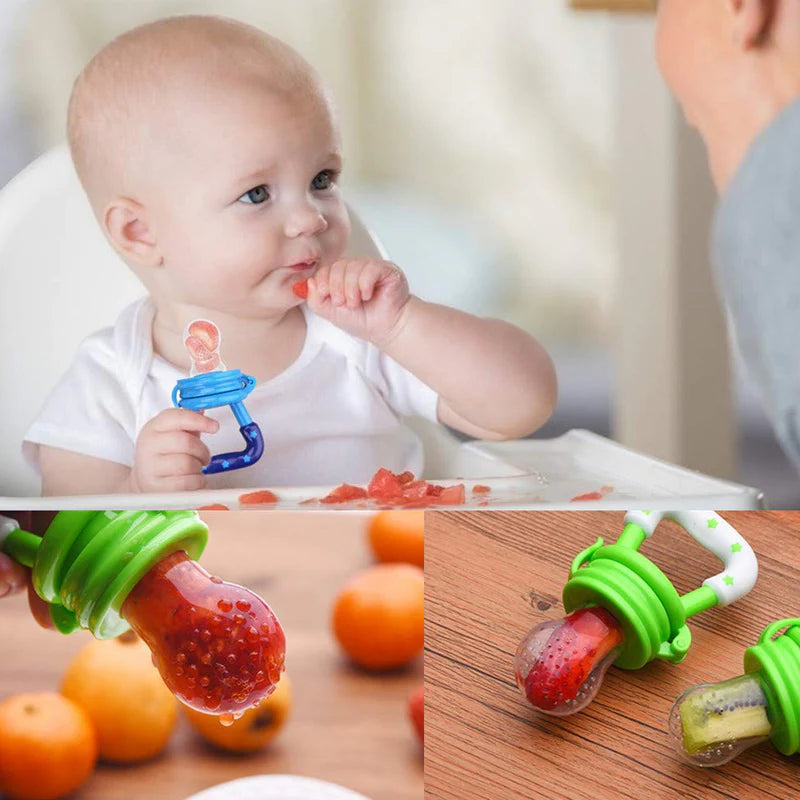 Fruit Feeder Pacifier- Blue