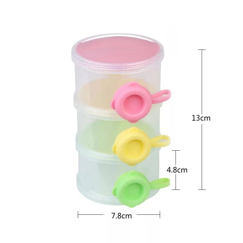 3 Pcs Milk Powder Container