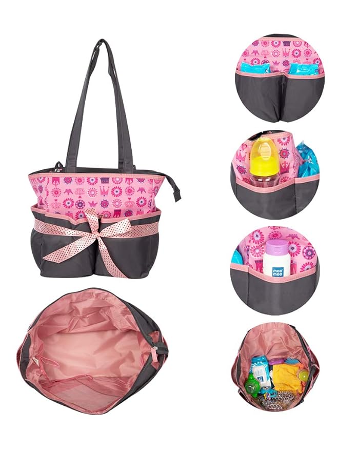 Diaper Multifunctional Adjustable Spacious Shoulder Strap Stylish Baby Travel