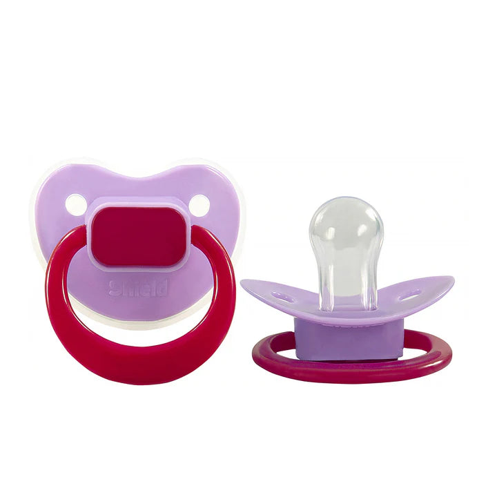 Heart-Shaped BPA-Free Silicone Soothers