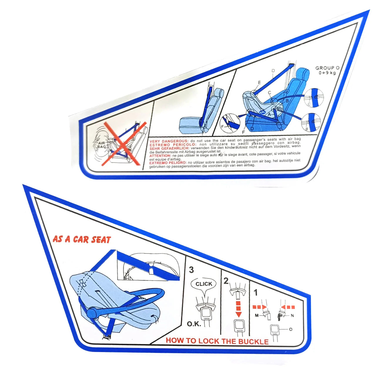 Baby Carry Cot Rocker - Jumbo Carrier Seat