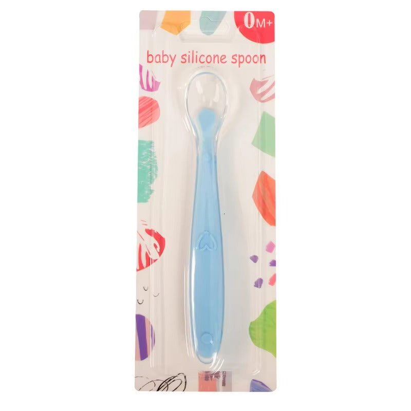 Newborn Soft Food Grade Silicone Baby spoons