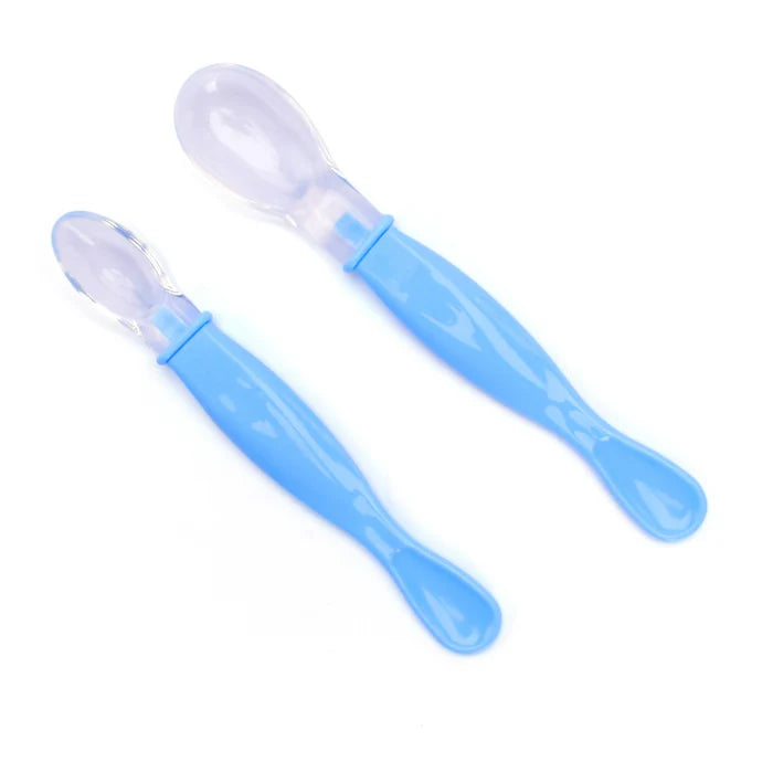 Baby Silicon Spoon 2 Piece