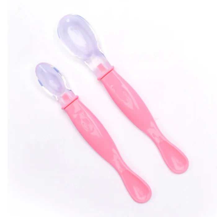 Baby Silicon Spoon 2 Piece