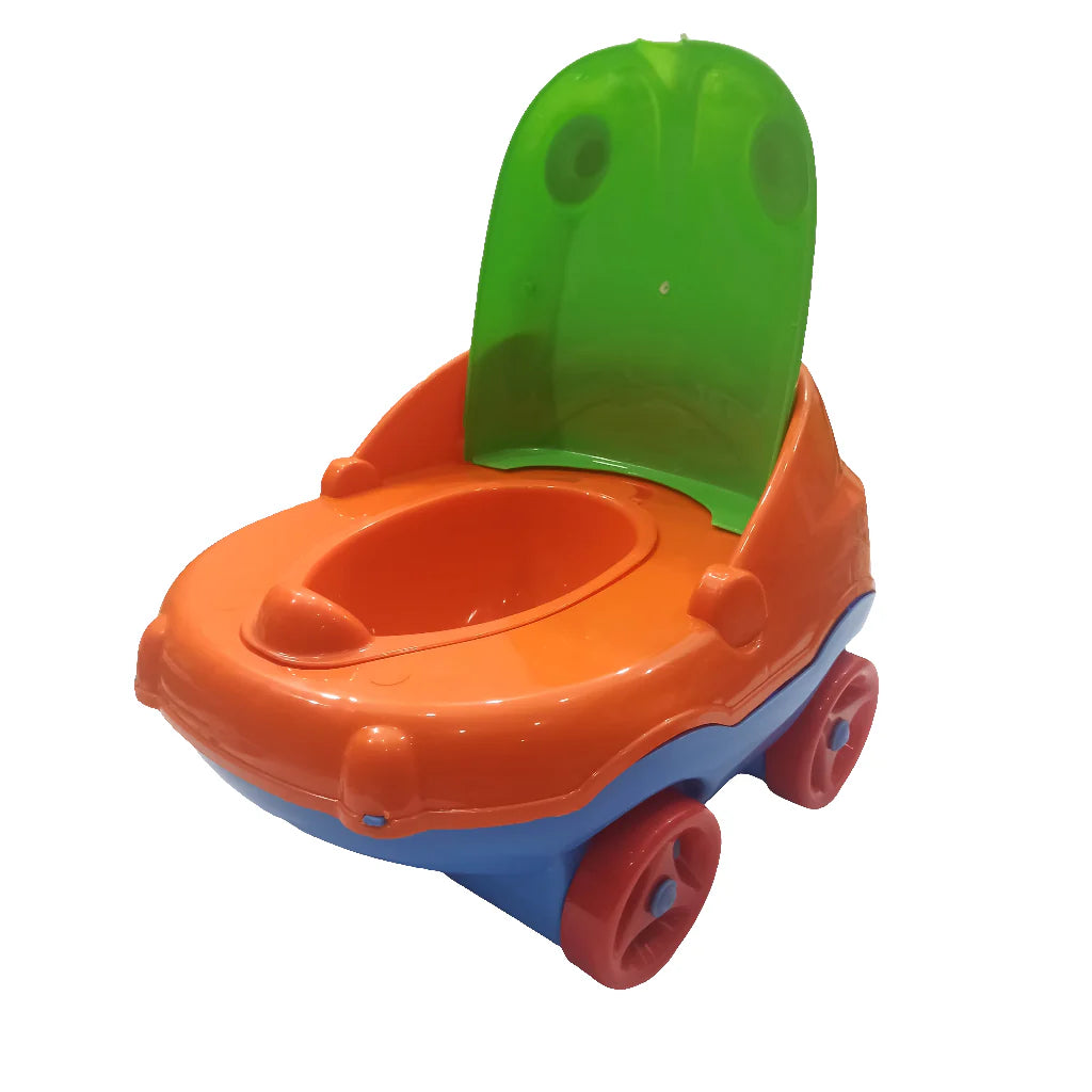 Mama Love - Car Training Seat - Green & Orange