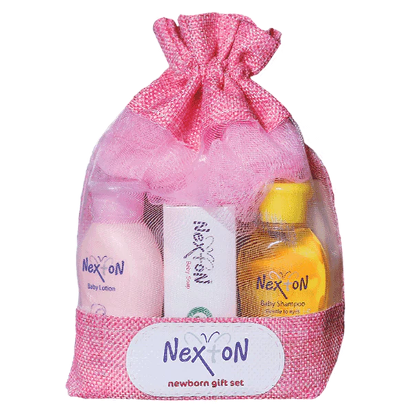 Nexton New Born Baby giftset (Pouch) Medium