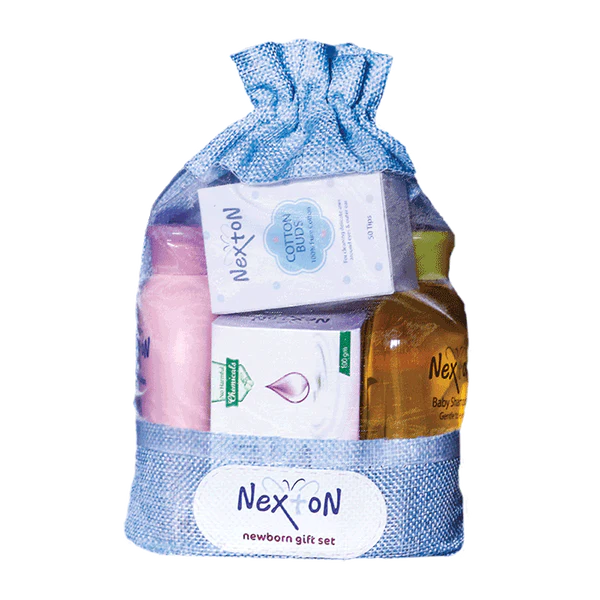 Nexton New Born Baby giftset (Pouch) Medium