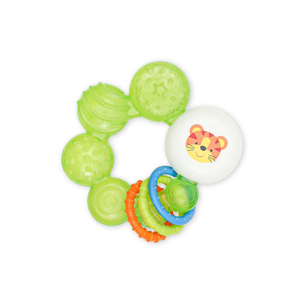 TEETHER GREEN LION WATER FILLED